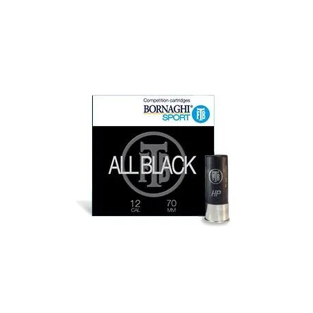 Bornaghi All Black 28gr Cal 12/70 - n° 7 1/2
