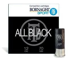 Bornaghi All Black 28gr Cal 12/70 - n° 7 1/2