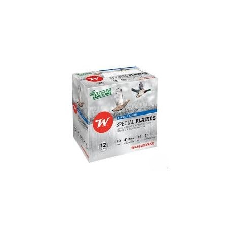 Cartouches Winchester Spécial Plaine Acier Cal 12/70 n"5