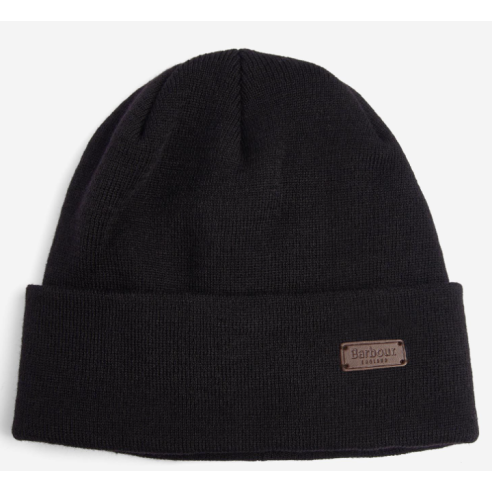 Bonnet Barbour Healey Beanie Noir Taille Unique