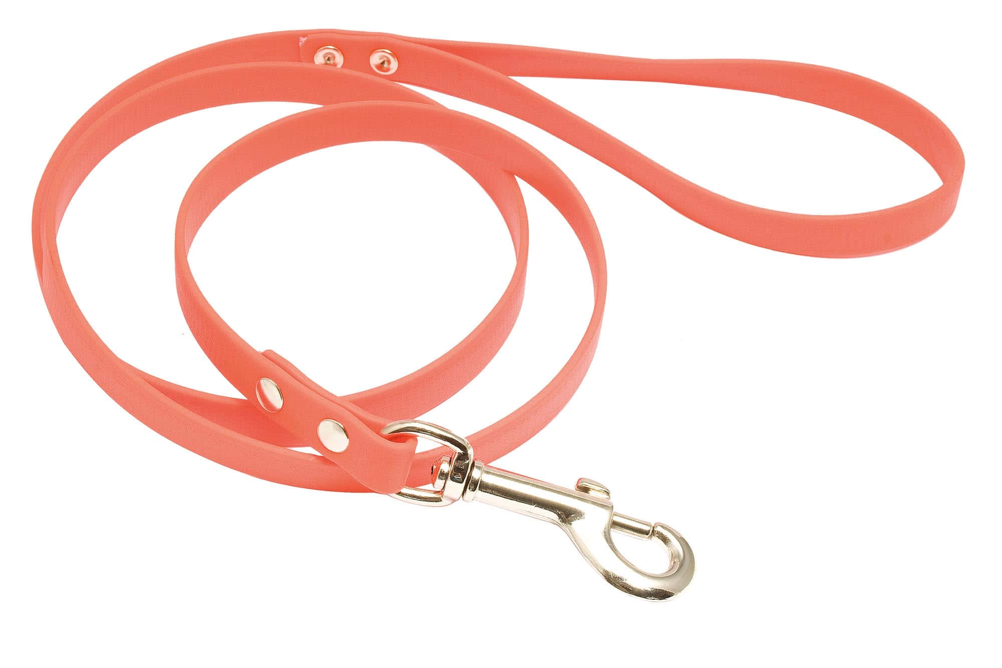 Country - Laisse Biothane orange fluo pour chien