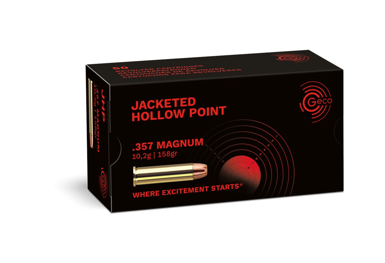 GECO - Cartouches .357 MAG JHP 10.2g/158gr