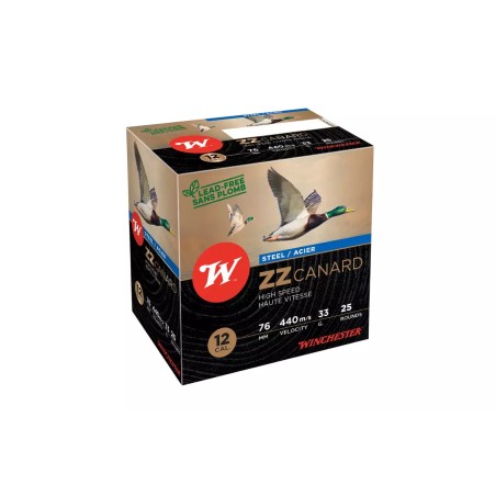 Winchester - Cartouches ZZ Canard C.12/76 33g  P6