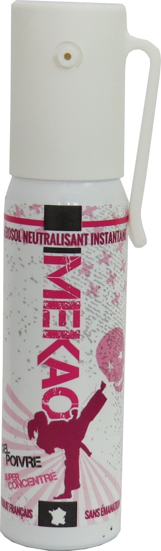 Bombe gel poivre MEKAO 25ml