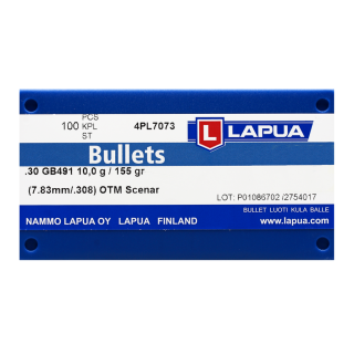 Lapua - 100 Ogives cal 30 155GR