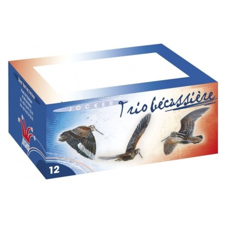 JOCKER - Trio bécassière 36BP cal12 n°8/9/10 Boite de 10