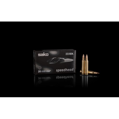 SAKO - Cartouches 222REM 3.2G 50GR range speedheard FMJ 105G