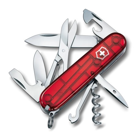 VICTORINOX - couteau suisse climber rouge