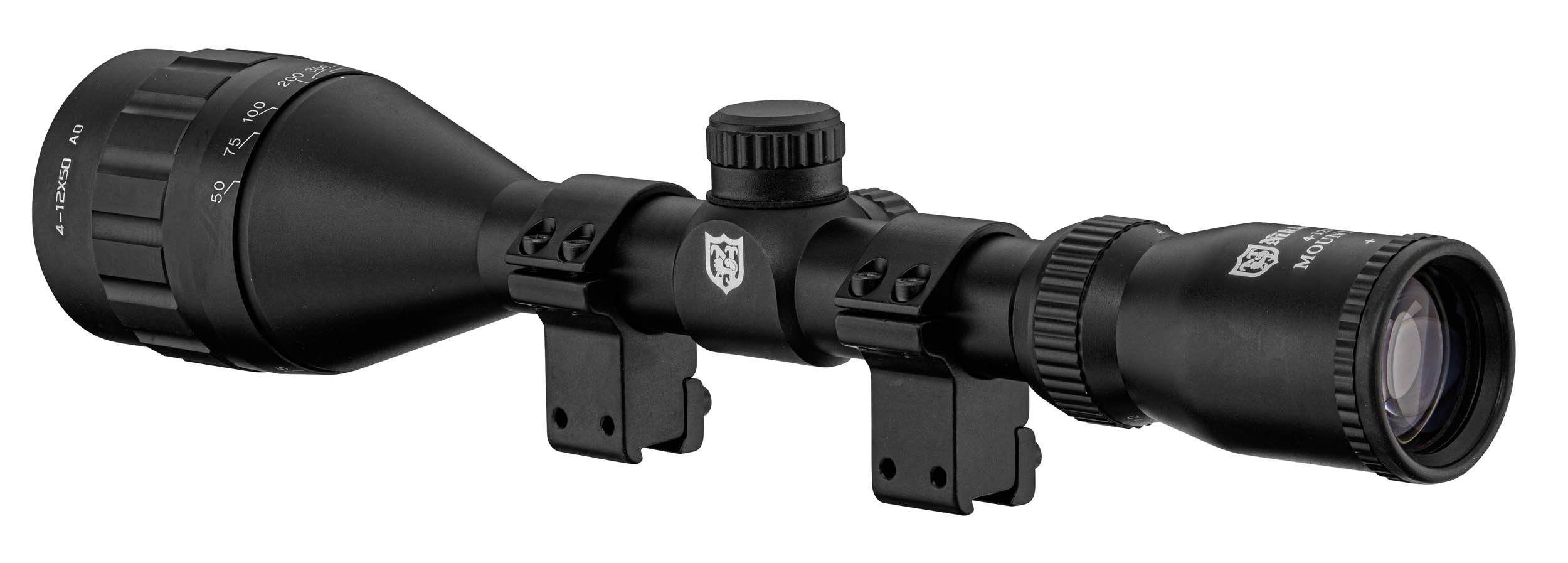 Lunette Nikko Stirling SFP 4-12x50 Mountmaster Half Mildot