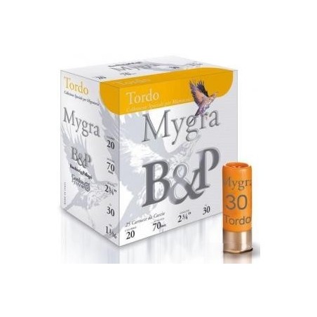 B&P - Cartouches MYGRA TORDO cal20 30BJ n°9.5