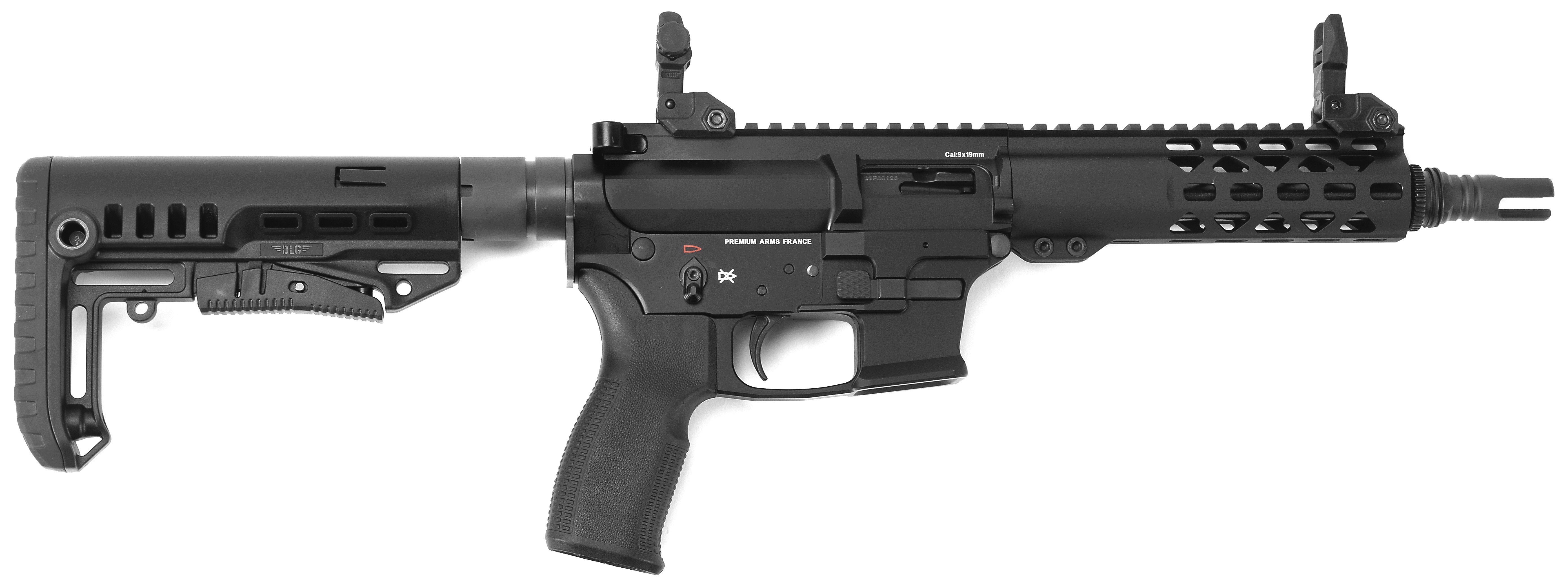 Carabine semi auto AR-9 cal9X19 8"