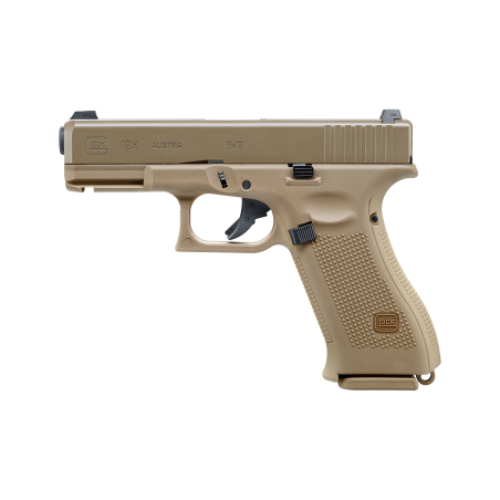 Pistolet GLOCK 19X 6mm GAZ 1J - coyote