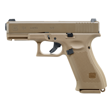 Pistolet GLOCK 19X 6mm GAZ 1J - coyote