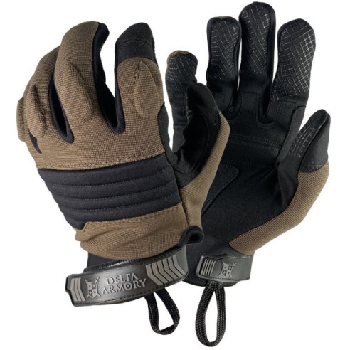 Delta Armory - Gants Tactique noir/Olive