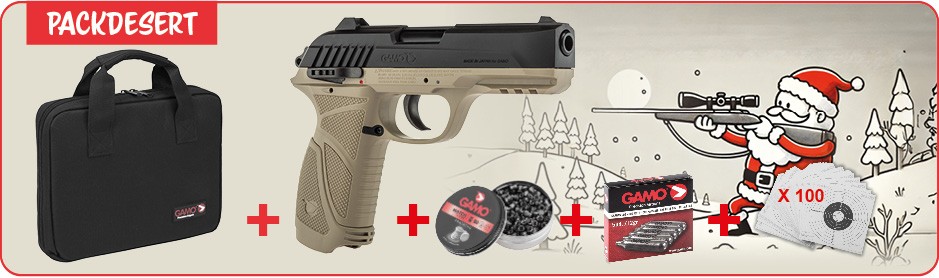Gamo - Pack Noel 2024 PT85 Desert Blowback