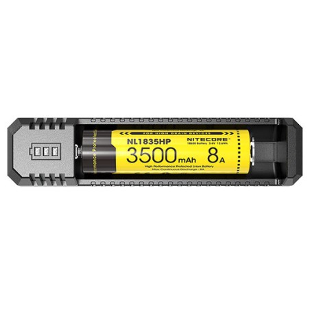 Chargeur micro-USB 1 pour batterie - Nitecore