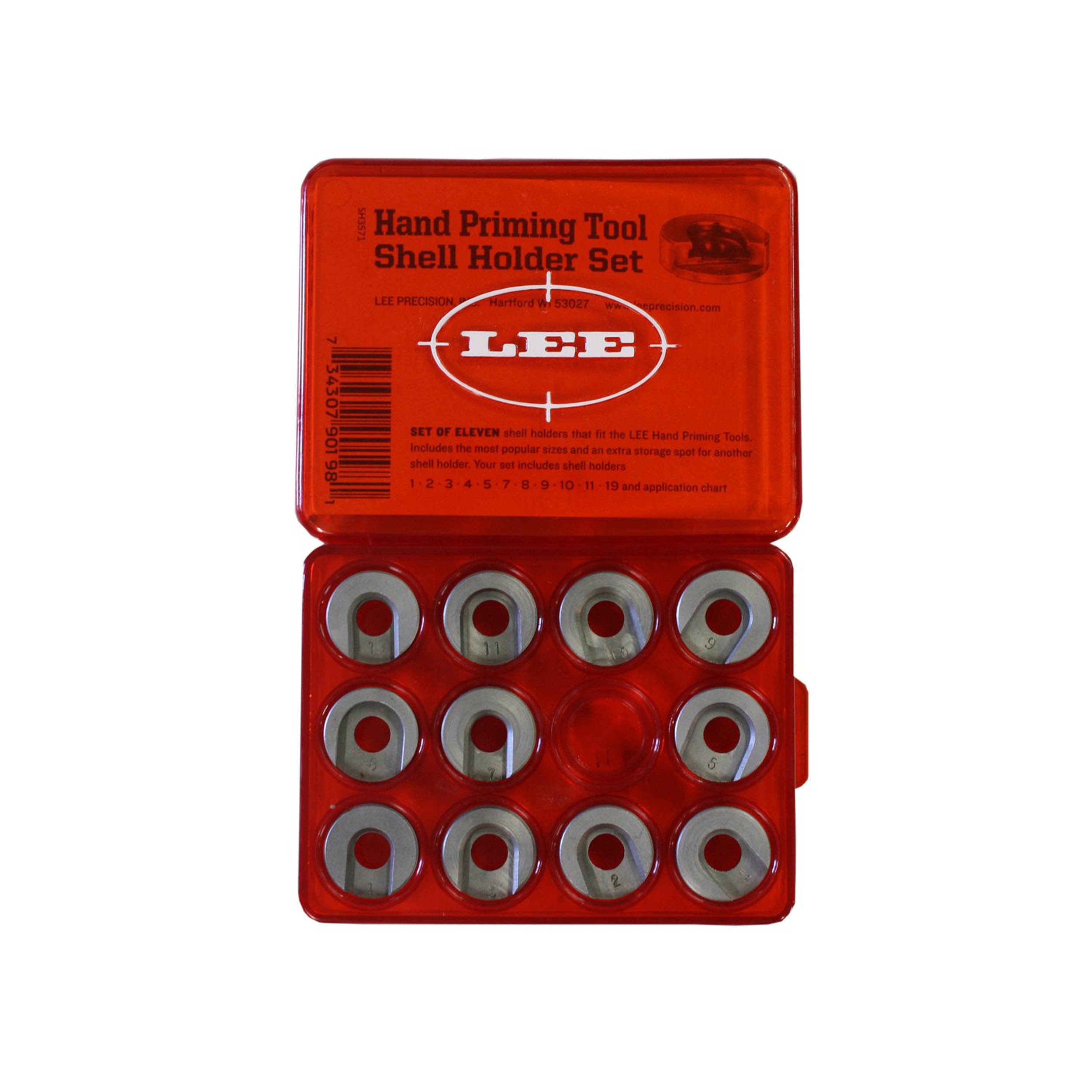 LEE - Kit de 11 Shell Holders (support de douille)...