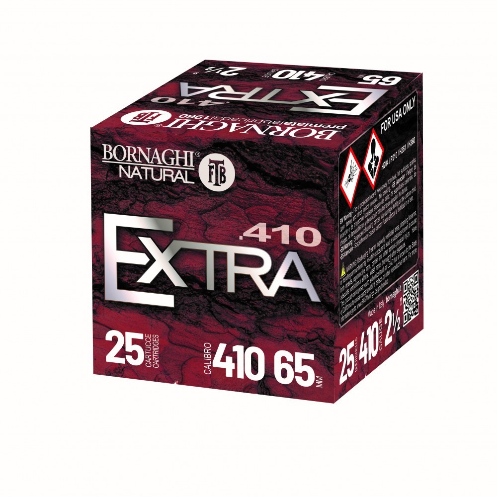 Cartouches Bornaghi Extra cal 410/65 (12mm) - 14gr