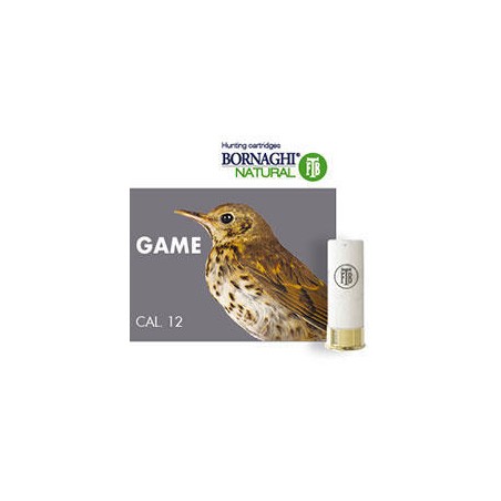 Cartouches Bornaghi Game cal 12/70 - 30gr plomb 9