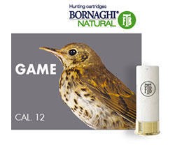 Cartouches Bornaghi Game cal 12/70 - 30gr plomb 9