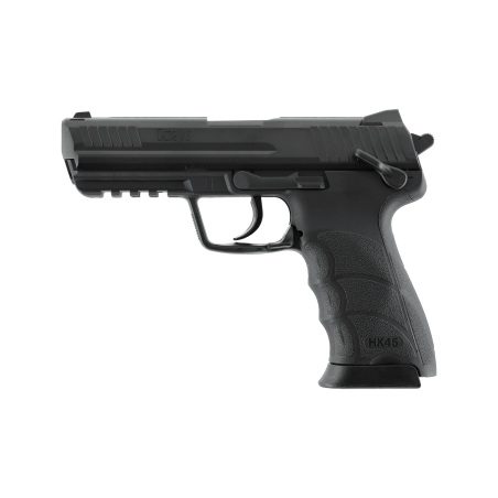 Pistolet HECKLER & KOCH HK45 BLACK CO2 CAL 4.5mm à culasse fixe