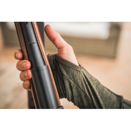 seeland - Sweat micro-polaire manche longue Peak half zipe green