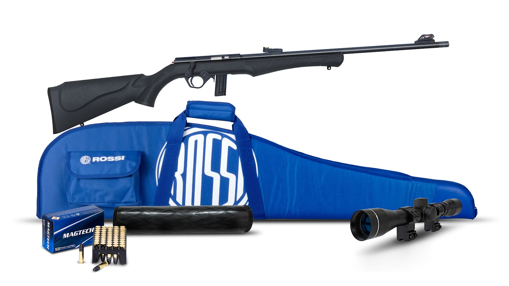 ROSSI - Pack carabine 8122 cal22lr M standard 4X32