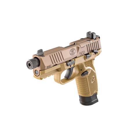 Pistolet FN 502 T FDE cal 22LR