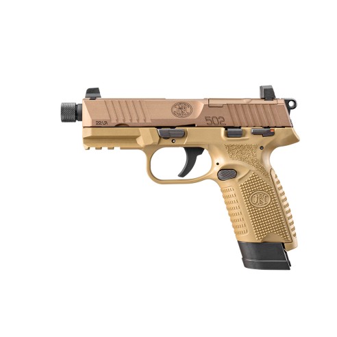 Pistolet FN 502 T FDE cal 22LR