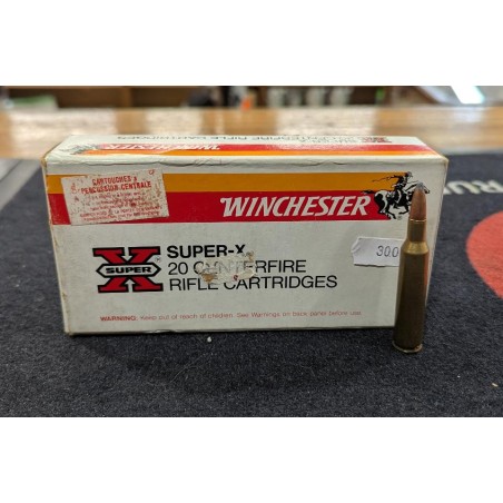 Cartouches Winchester 6mm rem - 100gr soft point