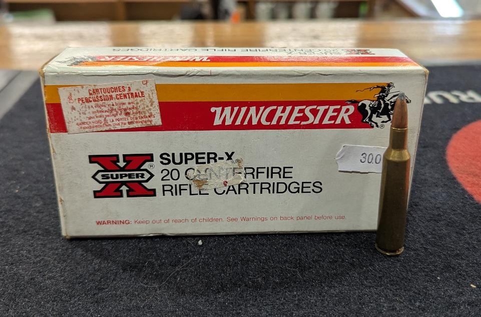 Cartouches Winchester 6mm rem - 100gr soft point