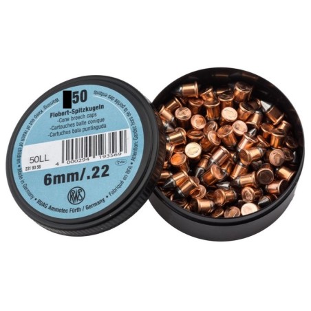 Bosquettes Flobert 6 mm et 22 LR x50