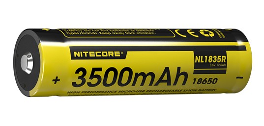 NITECORE - Batterie accus rechargeable Li-ion 18650 -...