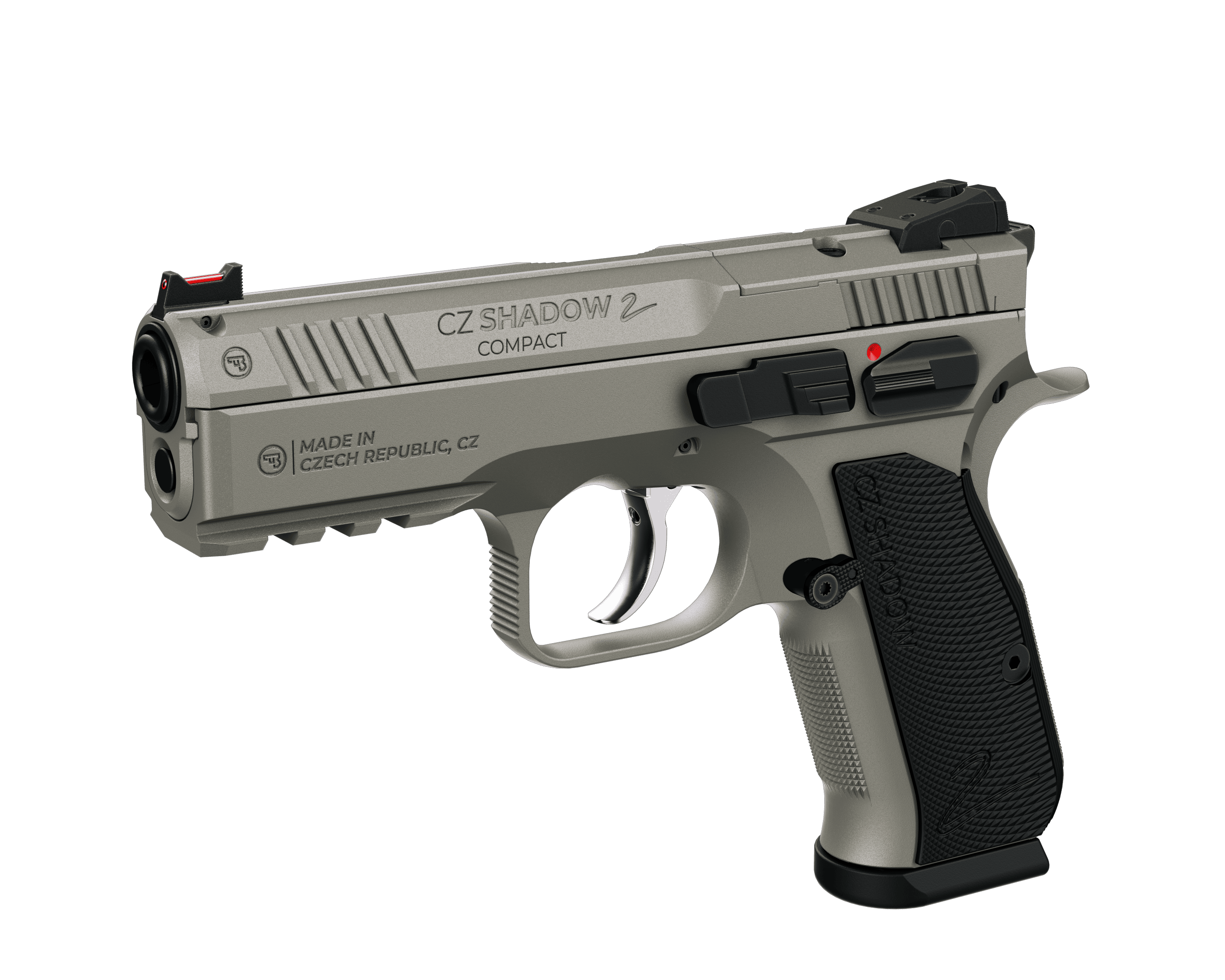 Pistolet CZ SHADOW 2 compact optique ready titan cal9x19