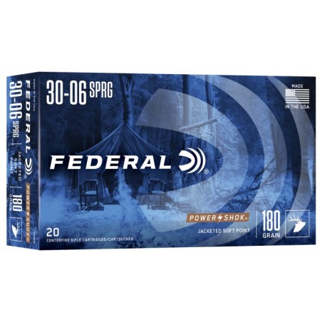 FEDERAL - Cartouches powershok différents calibre en 180gr