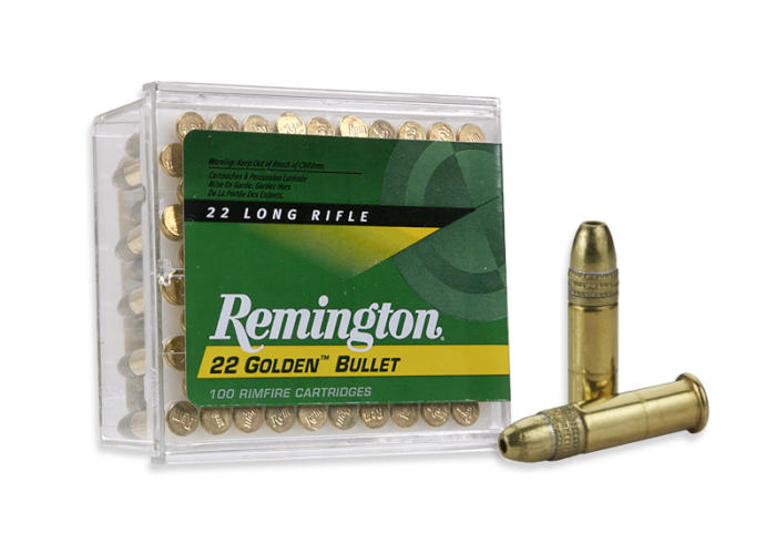 Remington - 22lr Golden Bullet 36 grains ogive tête...