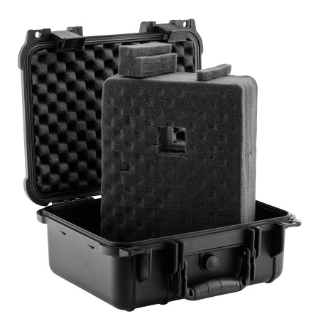 Mallette étanche medium NOIRE IP55 - 33X28X15