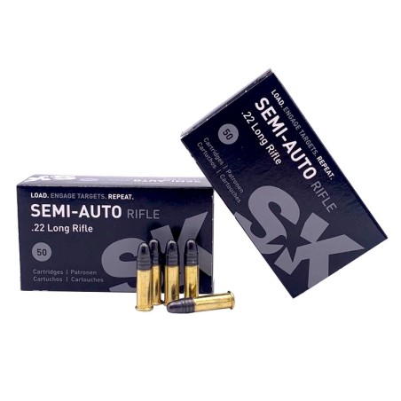 Cartouches SK cal22lr semi-auto rifle