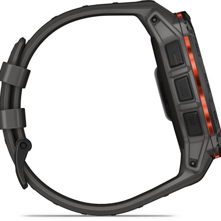 Garmin - Montre GPS Instinct 3 Solar noir multifonctions.