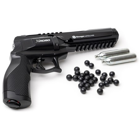 STOEGER - Revolver de défense CO2  XRD50 Cal 50 - 12,6J + 50 billes