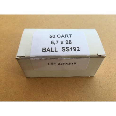 Munition cal 5.7x28 SS192