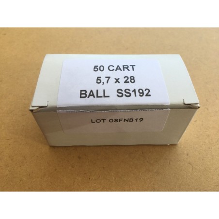Munition cal 5.7x28 SS192