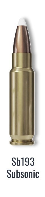 Munition cal 5.7x28 SS193 subsonic