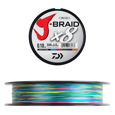 Tresse JBRAID 8B 300M 28/100 MC