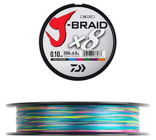 Tresse JBRAID 8B 300M 28/100 MC