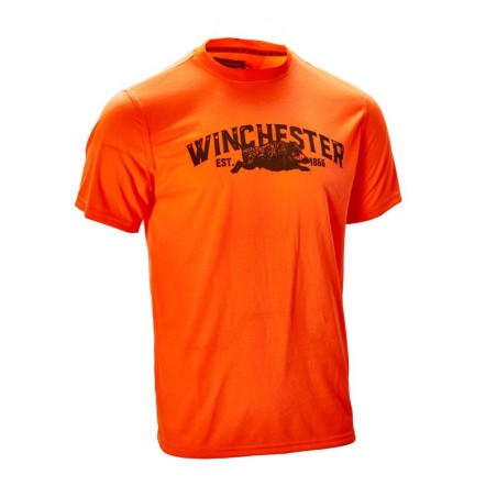 Winchester - Tee Shirt Homme Vermont - Orange