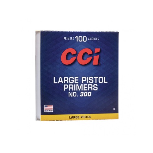 Amorce standard CCI Large Pistol X100