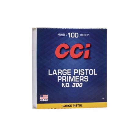 Amorce standard CCI Large Pistol X100