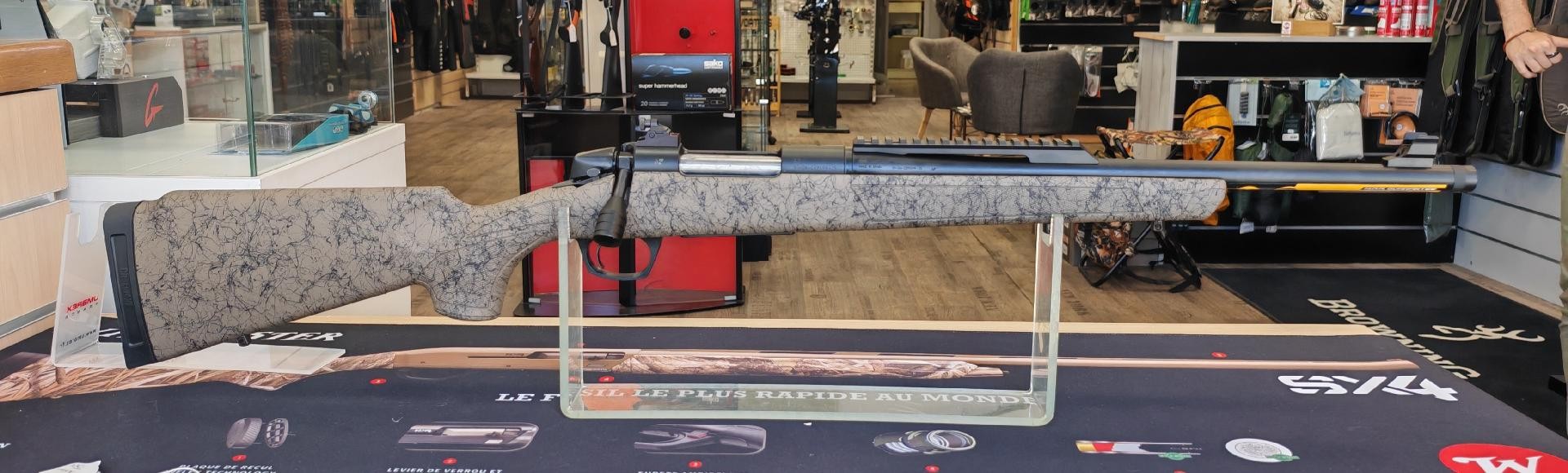 BERGARA - Carabine CASCADE SR80 grap black FDE BL cal308-...