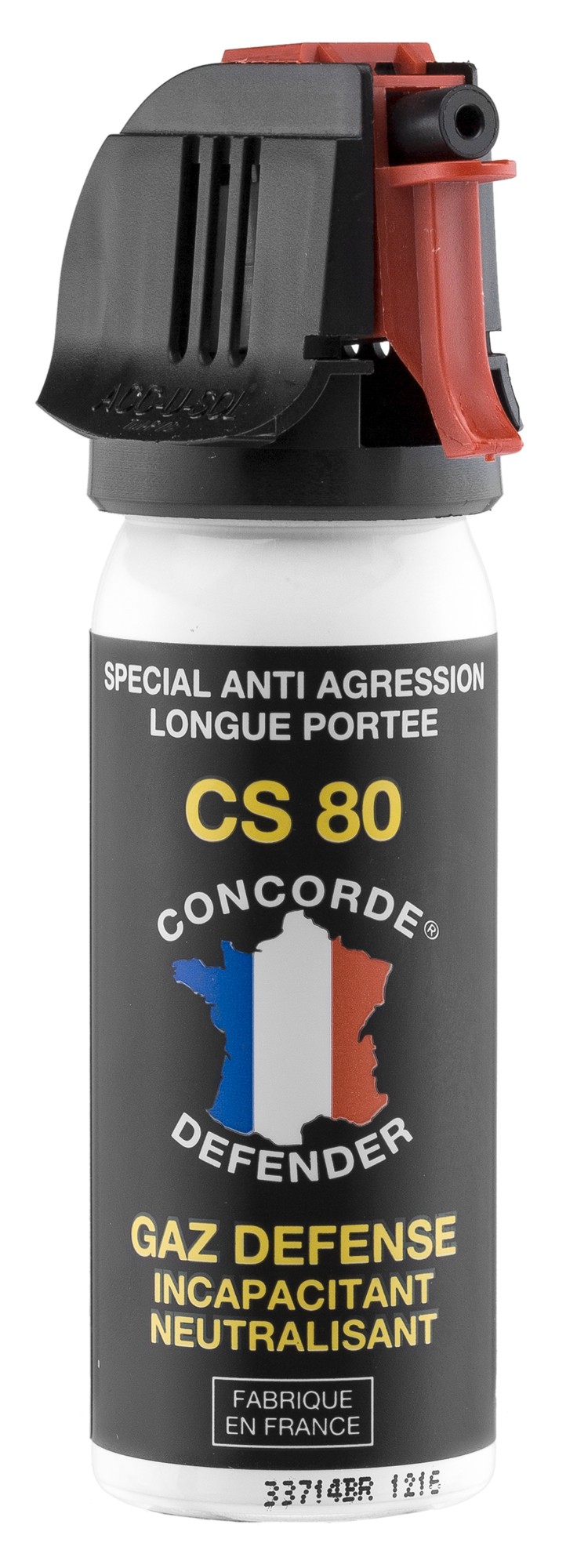 Bombe Aérosol gaz concorde CS 80 50ml